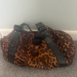 Vintage Kate Landry Leopard Print handbag/ purse